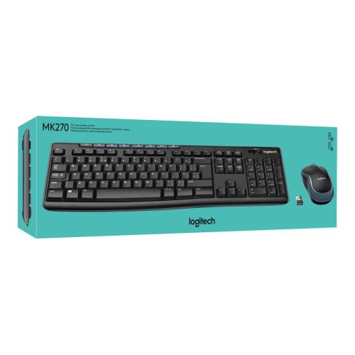 Logitech MK270 Wireless Keyboard and Mouse Combo